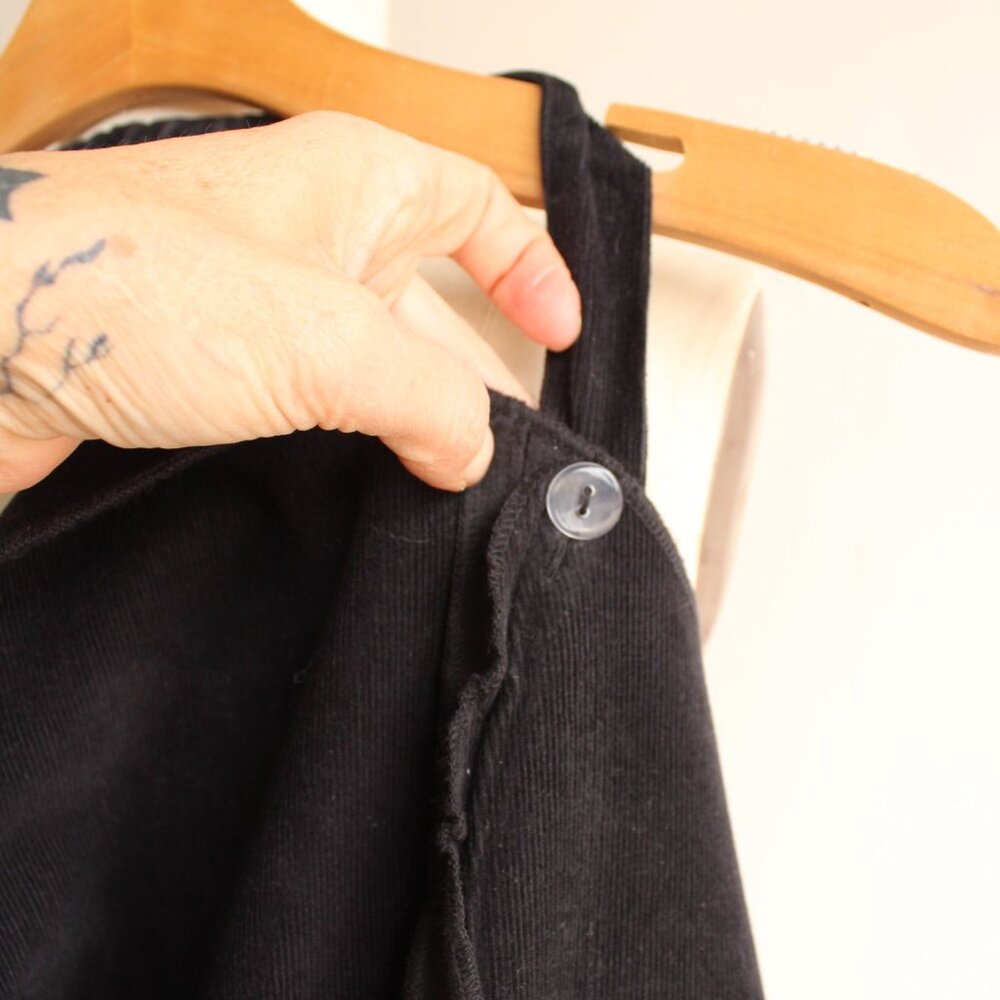 Making the Cut Womens Jumpsuit, NWT Black, Size Large, Volup Romper with pockets - Picture 7 of 11